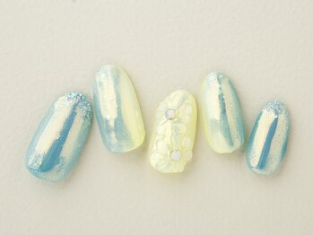 ティアリーネイル コレットマーレ店(Tiary Nail)/オーロラニュアンスネイル