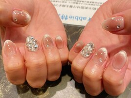 埋め尽くしマグチークネイル