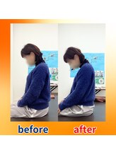 ストレッチヒーロー 福山神辺店/ビフォーアフター【1回の変化】