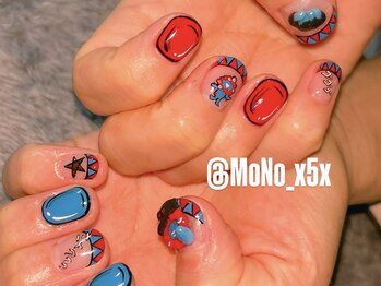 モノ ネイル(MoNo nail)/フルアートフレンチ