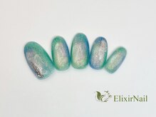 エリクサーネイル 池袋(Elixir Nail)/定額a シンプル/クーポン使用