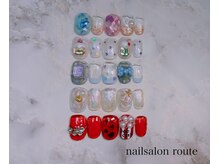 ネイルサロン ルート 二子玉川(nailsalon route)の雰囲気（毎月変わるお得なネイル！¥8500♪カラーチェンジ無料）
