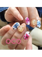 オコネイル ネイルサロンアンドスクール(OCO nail)/matte flower original parts