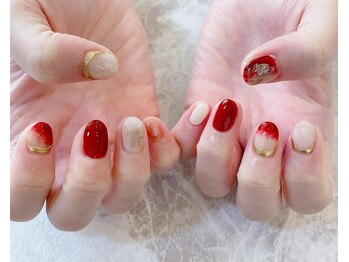 ～持ち込みニュアンスネイル～