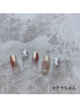 ネイルサロン コアラちゃん/ミラーネイル！
