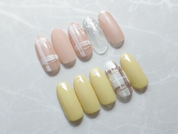 アバネイル 名駅店(AVA NAIL)/【チェックネイル】