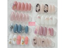 ネイルサロン ビビッド(Nail Salon ViViD)の雰囲気（ネイルシールを使ったデザイン。ネイルシールクーポン掲載中）