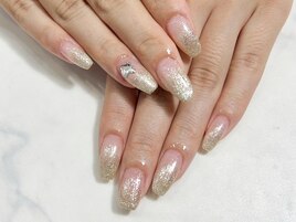ラメグラデーション