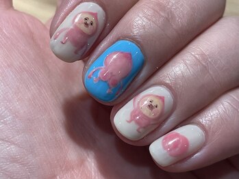 キャラクターネイル