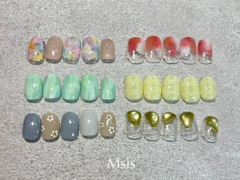 エムシス 夙川店(Msis)の写真/今年の夏は【マグネットコース¥6600】でキラッとお洒落な指先へ◇丁寧なカウンセリングで初心者様も安心♪