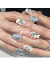 ジェルメ(germer)/爽やかなカラーとドライフラワー