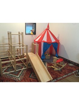 お子様同伴OKのサロン