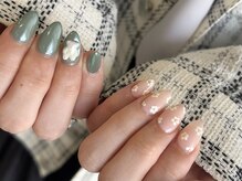 ラヴィッシュ(LAVISH)/花ネイル