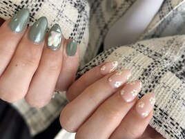 花ネイル