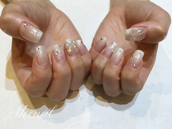 アクイユ 銀座店(ACCUEIL)/ホワイトグラデ