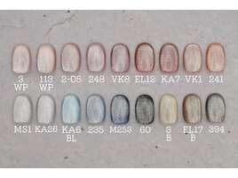 マグネットネイルのカラバリ