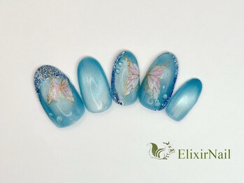 エリクサーネイル 池袋(Elixir Nail)/定額a シンプル/クーポン使用