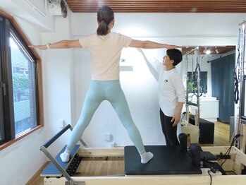 コアメソッド ピラティススタジオ 二子玉川(CORE METHOD PILATES STUDIO)/ブライダルの前の美姿勢強化！