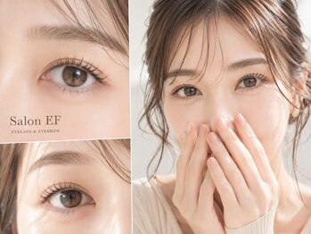 サロンイーエフ 池袋店(salon EF)の写真/《口コミ高評価》迷ったらこれ！モチも可愛さも両方叶う【フラットラッシュ・LED付120本￥5180/100本￥4980】