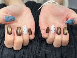 秋のブラウンマグ×ドット¥6,980