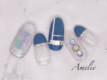 アメリ(Amelie)/クリア/フレンチ/パーツ