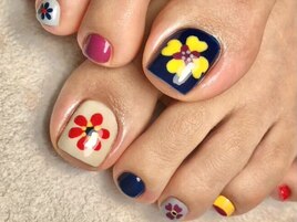 フット / レトロフラワー