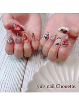 ユーズネイル シュエット(yu’s nail Chouette)/持込みバレンタインネイル