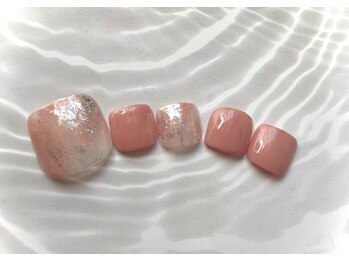 ネイルアンドビューティーサロン シュエット(CHOUETTE)/フットネイル　定額ライトコース