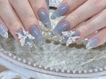 レアネイル 渋谷店(Le’a nail)/ガラスフレンチ☆