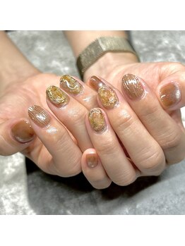 ネイルズ ヒマワリ(Nails Himawari)/【松田担当】定額ニュアンス