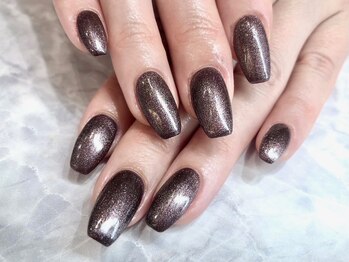 ネイルサロン オー(Oh!)/お爪の補強×ワンカラー