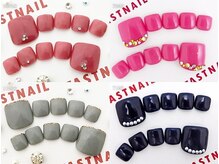 ファストネイル 高崎駅前店(FAST NAIL)/フット定額 ¥7580 ◆ シンプル