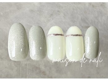 メゾン ド ナリ(maison de NALI)/シンプルアート6500円☆色変えOK