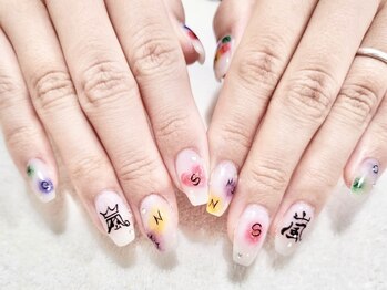 エムワイエスドットネイル(mys.nail)の写真/シンプルからトレンドまで、持ち込みデザインもOK！フォルムにこだわったアートで指先を彩りませんか？♪