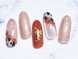 ダルメシアンネイル