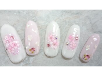 定額ネイル6600円