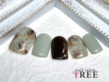 ネイルサロン トゥリー(TREE)/フットトレンド定額コース¥8800