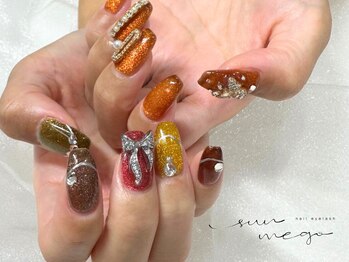 サンミーゴネイル 神戸店(Sunmego Nail)/シアーブラウンネイル