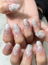 テラス(TERRACE)/ガーリーゴージャスネイル