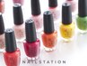 【HAND】爪を削らない！簡単オフ・短期間ネイル向け＊マニキュアワンカラー