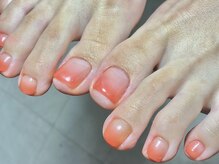 リベロネイル(Libero Nail)/foot グラデーション