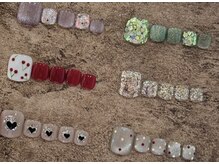 ナオミ 新宿店(Naomi)/フットネイル　定額制　￥8800