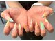 ザネイルズ(The Nails)の写真/【オフ無料◆各クーポン代金＋10本長さだし¥4500】お爪にピッタリなジェルでお客様お好みの形と長さに◎