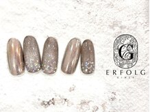 エアフォルクギンザ 横浜店(ERFOLG GINZA)/シルバー×スターネイル！！