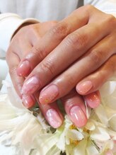 アンベリール ネイルサロンアンドスクール(embellir)/桜ネイル￥4800