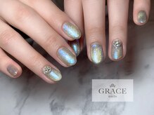 グレース ネイルズ(GRACE nails)/オーロラ×マグネット
