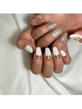 ナナズネイル 西小倉店(NANA's Nail)/ニュアンスネイル　by石川