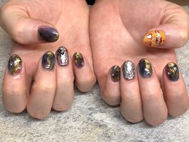 ハロウィンネイル