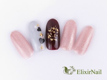 エリクサーネイル 神田(Elixir Nail)/シンプル/クーポン使用