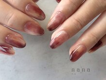 ナナ 白金高輪(nana)/タイダイ ボルドーデザイン